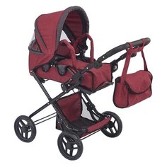 Коляска-трансформер Buggy Boom Infinia (8456) бордовый