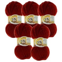 Пряжа Adelia Lucas, 70 % шерсть, 30 % акрил, 100 г, 218 м, 5 шт., №08 т.терракотовый
