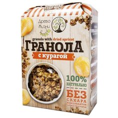 Гранола Древо Жизни с курагой, коробка, 400 г