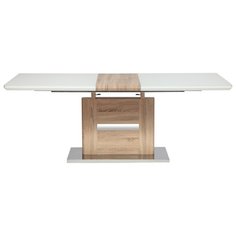Стол TetChair Foster 8070, раскладной, ДхШ: 160 х 90 см, длина в разложенном виде: 200 см, Натуральный/Whitewash