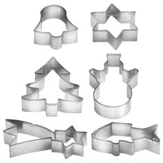 Форма для печенья стальная Tescoma 631382, 6 шт.