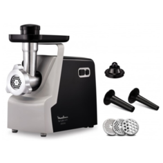 Мясорубка Moulinex ME 542810 черный/серебристый