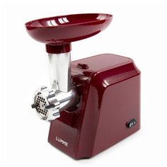 Мясорубка LUMME LU-2106 бордовый гранат
