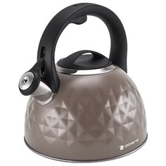 Polaris Чайник со свистком Elegia-3LG 3 л коричневый