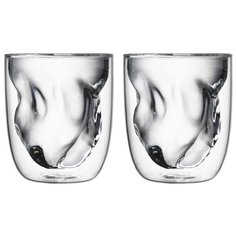 QDO Набор стаканов Elements Earth 567114 2 шт 210 мл бесцветный