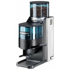Кофемолка Rancilio Rocky серебристый/черный