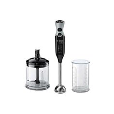 Погружной блендер Bosch MSM 67140RU, черный/серый