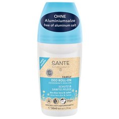 Sante Naturkosmetik дезодорант, ролик, Family Алоэ вера и шалфей, 50 мл
