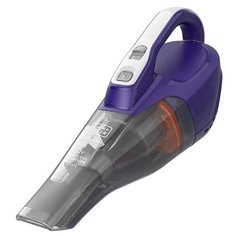 Пылесос BLACK+DECKER DVB315JP-QW серый/фиолетовый