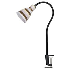 Настольная лампа на струбцине Odeon light Pika 3371/1T, 60 Вт
