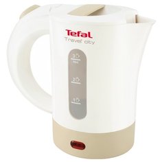 Чайник Tefal KO 120 TravelCity, белый/бежевый