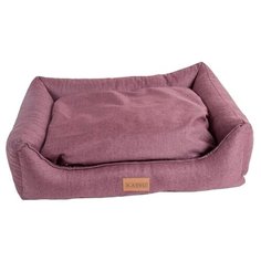 Лежак для собак и кошек Katsu Sofa Opi 102х93х21 см бордовый