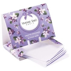 Vivienne Sabo салфетки матирующие Salon-a-maison Blotting paper 50 шт. фиолетовый
