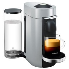 Кофемашина DeLonghi Nespresso ENV 155 серебристый