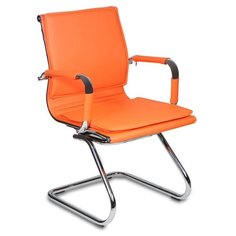 Стул офисный Бюрократ CH-993-LOW-V металл/искусственная кожа оранжевый