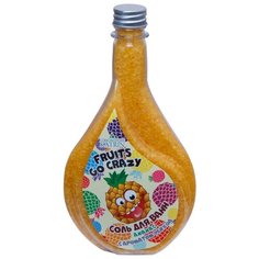 Лаборатория Катрин Fruits go crazy Соль для ванн Ананас, 600 г