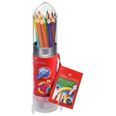 Faber-Castell Цветные карандаши Grip 15 цветов (112457)