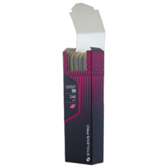 STALEKS Набор сменных файлов для прямой пилки Expert 20, 240 грит