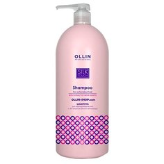 OLLIN Professional шампунь Silk Touch for extended hair 1000 мл с дозатором