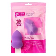 Спонж Spa Belle косметический грушевидный фиолетовый