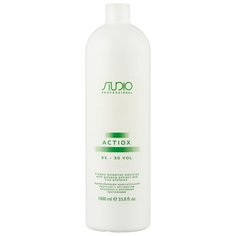 Kapous Professional Studio Professional ActiOx Кремообразная окислительная эмульсия с экстрактом женьшеня и рисовыми протеинами, 9%, 1000 мл