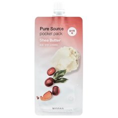 Missha Pure Source Pocket Pack Shea Butter ночная маска с маслом ши, 10 мл