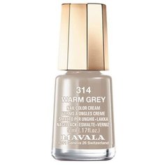 Лак Mavala Nail Color Cream, 5 мл, оттенок 314 Warm Grey