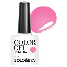 Гель-лак Solomeya Color Gel, 8.5 мл, оттенок Hot Pink/Жгучий розовый 65