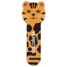 Solomeya Пилка "Тигренок", 180/220 грит коричневый/желтый