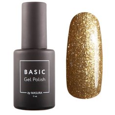 Гель-лак Masura Basic, 11 мл, оттенок Золотая Пудра