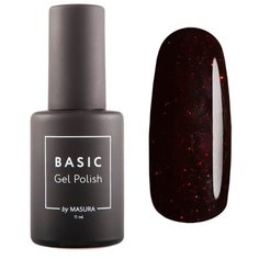 Гель-лак Masura Basic, 11 мл, оттенок Бордовая Роза