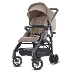 Прогулочная коляска Inglesina Zippy Light safari beige, цвет шасси: черный