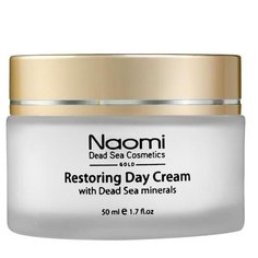 Naomi Restoring Day Cream Восстанавливающий дневной крем для лица с минералами Мертвого моря, 50 мл