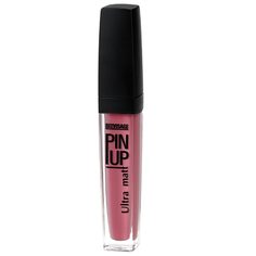LUXVISAGE Блеск для губ Pin-Up Ultra Matt матовый, 19-Пыльная роза