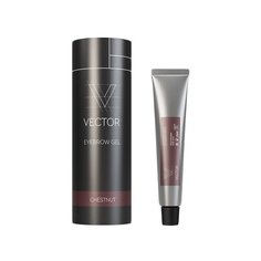 ONIQ Гель-краска для бровей VECTOR 004, каштановый