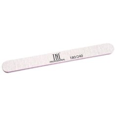 TNL Professional Пилка узкая высокое качество, 180/240 грит (в индивидуальной упаковке) серый