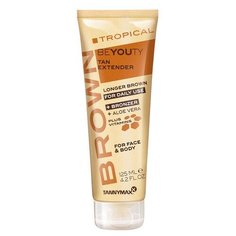 Tannymaxx Tropical Beyouty Tan Extender крем после загара с бронзатором 125 мл