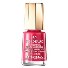 Лак Mavala Nail Color Cream, 5 мл, оттенок 69 Bordeaux