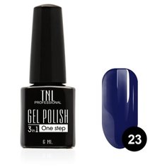 Гель-лак 3 в 1 TNL Professional 3 в 1, 6 мл, оттенок №23 - прусский голубой