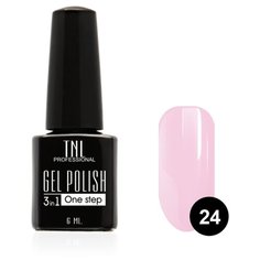 Гель-лак 3 в 1 TNL Professional 3 в 1, 6 мл, оттенок №24 - гортензия