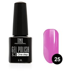 Гель-лак 3 в 1 TNL Professional 3 в 1, 6 мл, оттенок №25 - китайский розовый