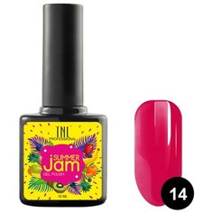 Гель-лак TNL Professional Summer Jam, 10 мл, оттенок 14 фуксия