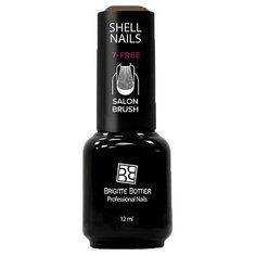 Гель-лак Brigitte Bottier Shell Nails, 12 мл, оттенок Насыщенный серый