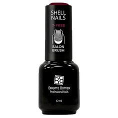 Гель-лак Brigitte Bottier Shell Nails, 12 мл, оттенок Бордовая буря