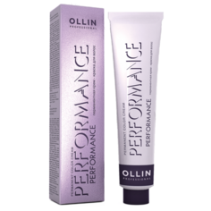 OLLIN Professional Performance перманентная крем-краска для волос, 60 мл, 6/7 темно-русый коричневый