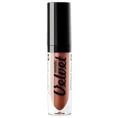 Relouis жидкая помада для губ Metallic Velvet, оттенок 08 Get Original