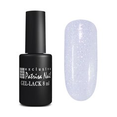 Гель-лак Patrisa Nail Ночной Мегаполис, 8 мл, оттенок №395 Бледный серо-лиловый с шиммером