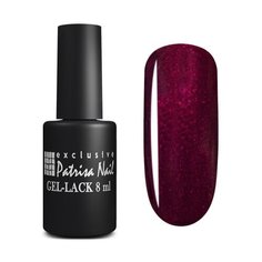 Гель-лак Patrisa Nail Ночной Мегаполис, 8 мл, оттенок №394 Бордовый с шиммером