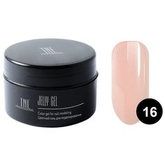 Гель-желе TNL Professional Jelly Gel моделирующий камуфлирующий, 18 мл 16 бежево-розовый