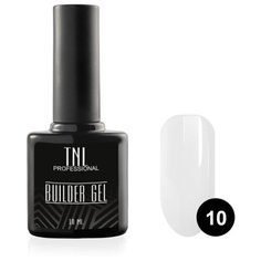 Гель TNL Professional Builder Gel моделирующий камуфлирующий, 10мл 10 белый